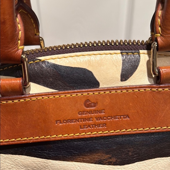 Dooney & Bourke Zebra Print Leather Bag - Picture 4 of 9